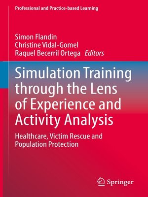 cover image of Simulation Training through the Lens of Experience and Activity Analysis